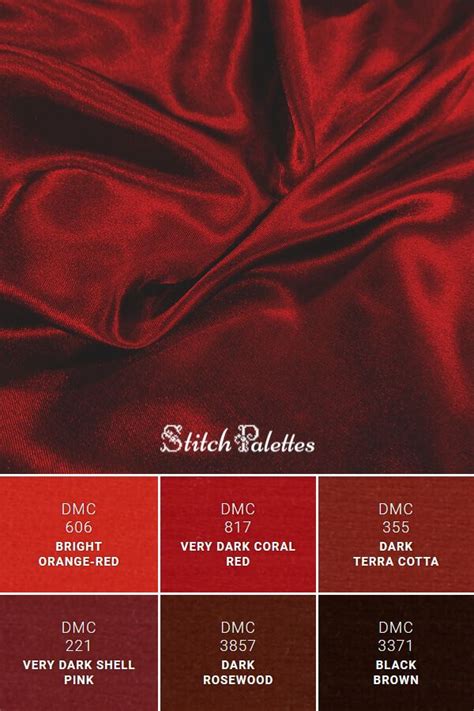 Red Velvet - Floss Color Inspiration