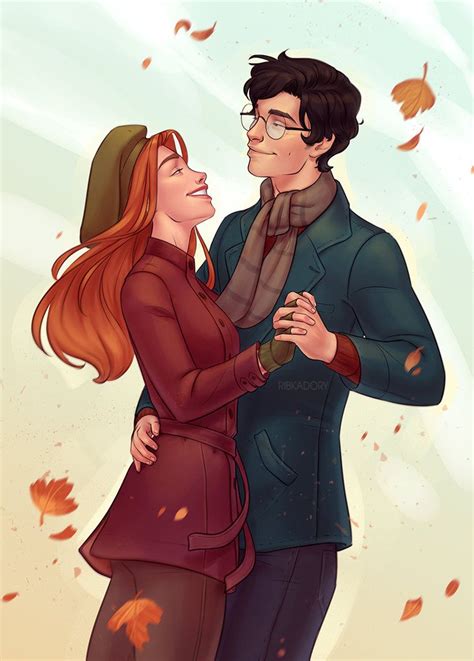 Lily and James by ribkaDory Fanart Harry Potter, Harry James Potter ...