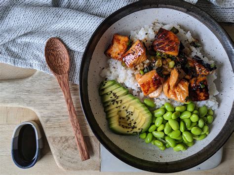 Teriyaki Salmon Sushi Bowl Recipe - My Gluten Free Guide