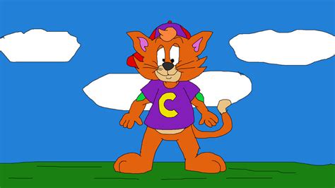 Casey the cat with Chuck E hat by TomArmstrong20 on DeviantArt