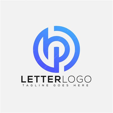 Premium Vector | Bp logo design template vector graphic branding element