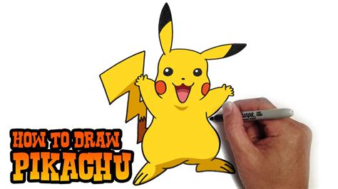 Học tập vẽ pokemon pikachu bằng cách dễ dàng theo hướng dẫn chi tiết