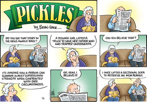 Last Sunday's strip was... - Official "Pickles" comic page