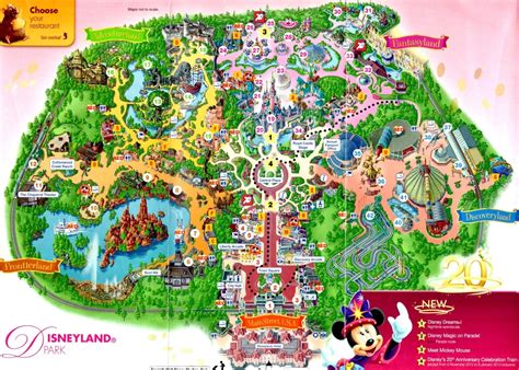 Disneyland Paris Map