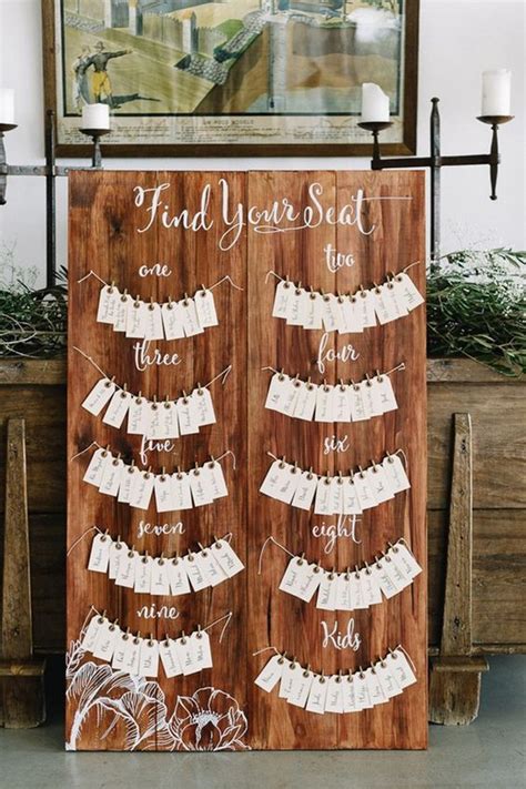 15 Trending Wedding Seating Chart Display Ideas for 2018 - Page 2 of 2 ...