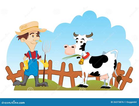 Cattle Rancher Cartoon