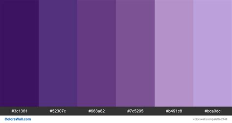 Purple Colors Palette - ColorsWall