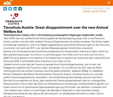 Tierschutz Austria: Big disappointment about the new animal protection ...