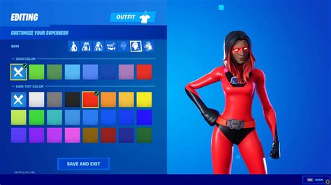 Fortnite Superhero Boundless Skins: Create/Customize your own skin ...