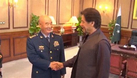 China's CMC VC Gen Xu Qiliang calls on PM Imran