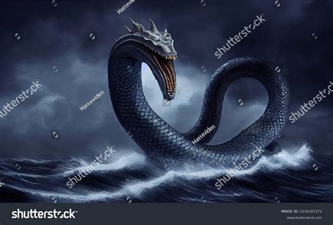 Sea Serpent Warrior Of Darkness