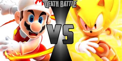 Death battle sonic vs mario - rotgraph