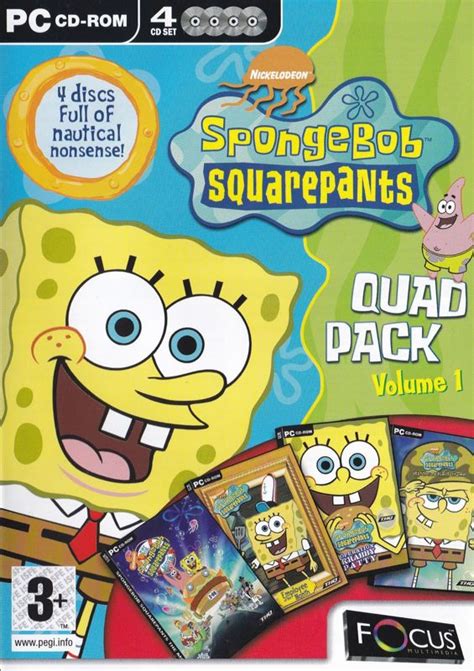 SpongeBob SquarePants: Quad Pack - Volume 1 (2006) - MobyGames