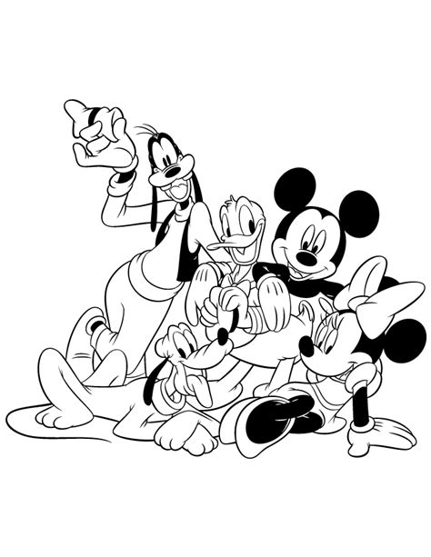 Mickey Mouse Clubhouse Coloring Pages - Best Coloring Pages For Kids