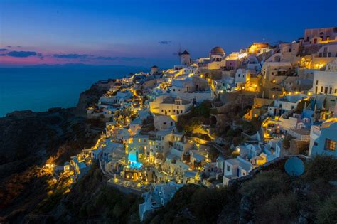 Santorini Sunset Greece Wallpapers - Top Free Santorini Sunset Greece ...