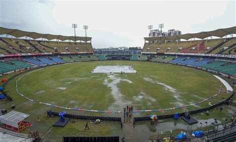 IND vs AUS: Greenfield Stadium drenched in rain