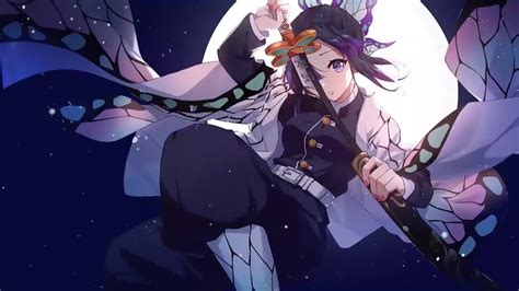 Shinobu Kocho Demon Slayer Kimetsu No Yaiba Live Wallpaper - WallpaperWaifu