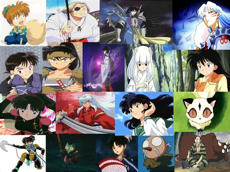 InuYasha Montages images InuYasha Characters Montage HD wallpaper and ...