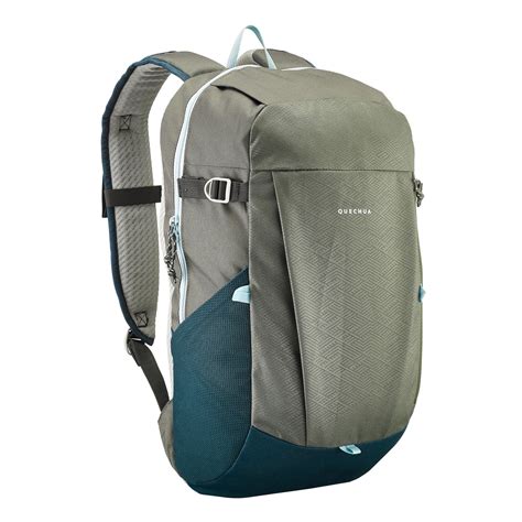 Decathlon Quechua Unisex Adult & Teen NH100 20L Green Hiking Daypack ...