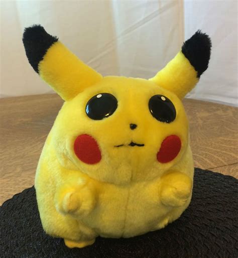 Pokemon Pikachu Plush Nintendo Official Game Freak 9 in Stuffed Vintage ...