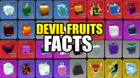 Facts about EVERY Fruits | Blox Fruits - YouTube