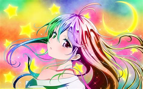 Rainbow Anime Hair