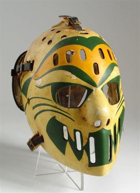 Goalie Mask - Dave Dryden WHA Chicago Cougars | Goalie mask, Hockey ...