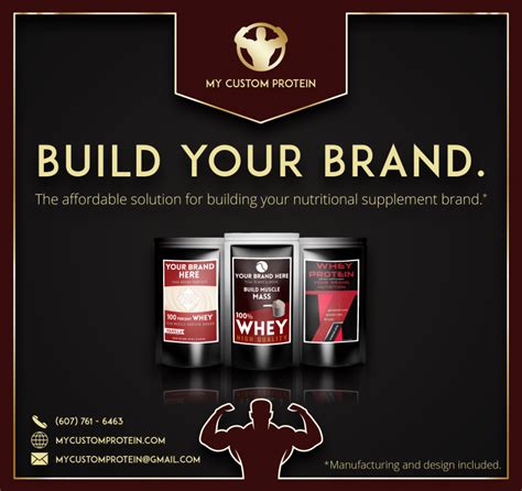 Create Your Own Nutritional Supplement Brand Name and Company