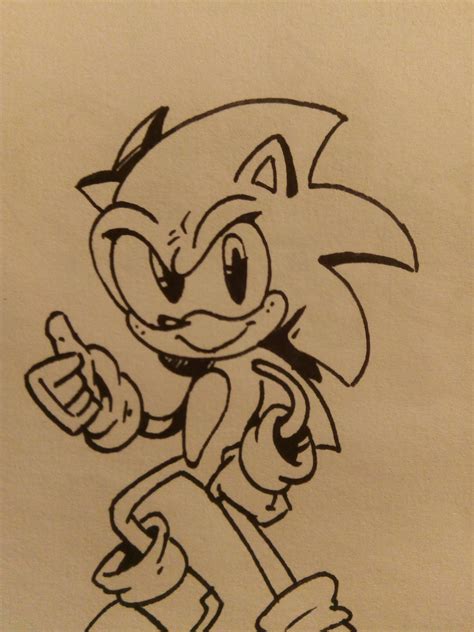 Blue guy named Sonic by JulianIvoRobotnik on DeviantArt