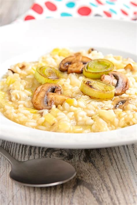 Old School Leek and Mushroom Risotto | Krumpli