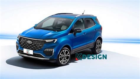 Do You Want 2021 Ford EcoSport Facelift To Look Like This? » Car Blog India