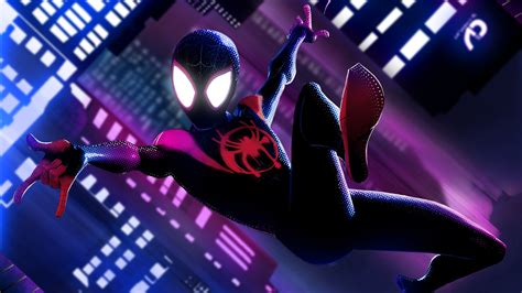 Miles Morales Spider-Man Into the Spider-Verse Wallpapers | HD ...