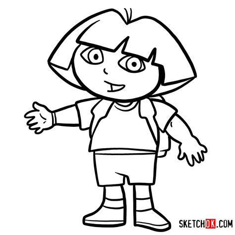 36 best ideas for coloring | Dora Black And White Coloring Pages