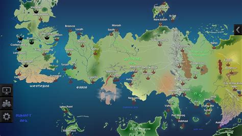 [NO SPOILERS] iOS and Android app: Map for Game of Thrones : gameofthrones