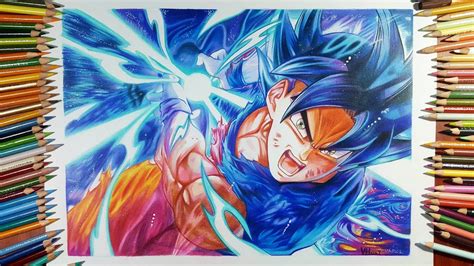 Goku Ultra Instinct Drawing Face