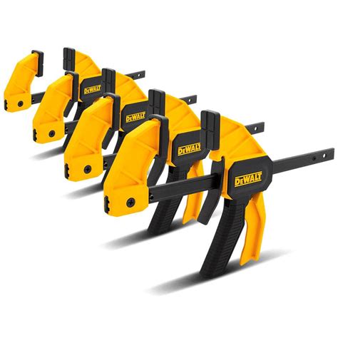 DeWalt DWHT82911-1 4-Pack 150mm (6") Medium Trigger Clamps Set