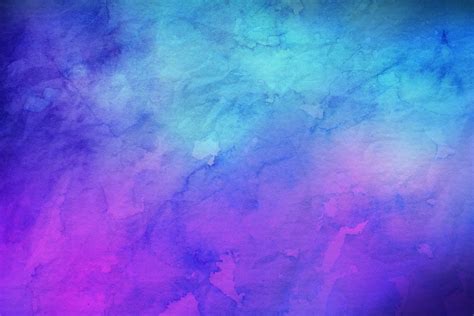 Blue And Purple Watercolor Background