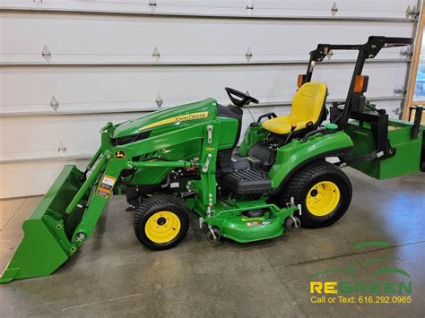 2017 John Deere 1023E Sub Compact Tractor & Attachments Package ...