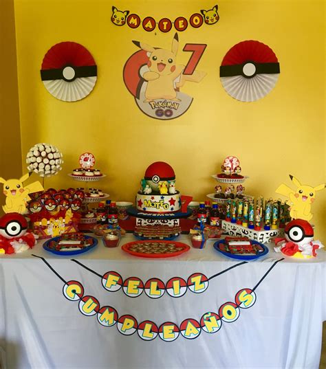 Pokemon Party Decoration Ideas