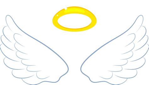 Angel wings clipart design illustration 9380773 PNG