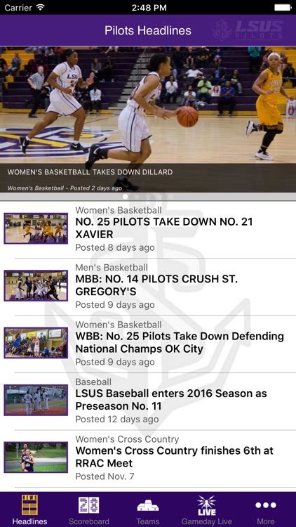 LSU Shreveport Athletics by PrestoSports