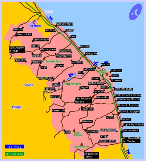 Marche Voyager - Live Map of the Marche