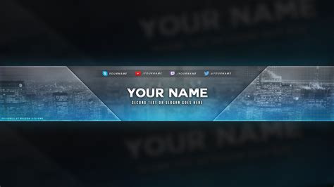 Banner Photoshop Template