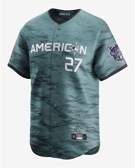 Jersey Nike de la MLB Limited para hombre Mike Trout American League ...