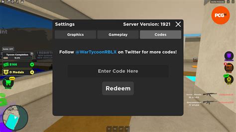 War Tycoon codes January 2024 - n-cryptech