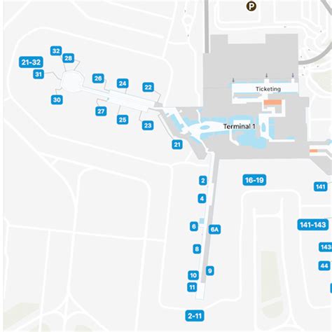 Manchester Airport Terminal 1 Map & Guide