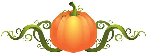 Pumpkin Vine PNG Transparent Images Free Download | Vector Files - Clip ...