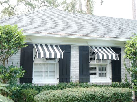 Window Awnings- Traditional, Wrought Iron & Indoor