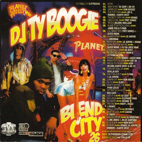 Michael's Mixtape Hut: DJ Ty Boogie - Blend City #26 (2009)