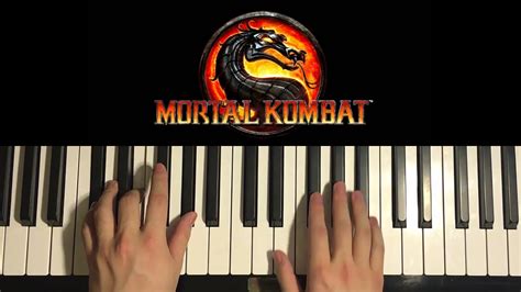 How To Play - MORTAL KOMBAT Theme Song (PIANO TUTORIAL LESSON ...